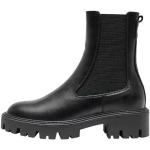 Svarta Chelsea-boots från ONLY på rea i Läder för Damer 