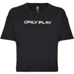 Svarta Kortärmade Tränings t-shirts från ONLY Only Play i Storlek M 