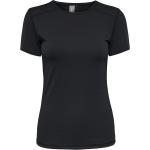 Svarta Kortärmade Tränings t-shirts från ONLY Only Play i Storlek XS 