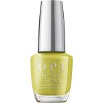 Limegröna Base coat nagellack Skimrande från OPI Infinite Shine med Lime med lång varaktighet 15 ml för Damer 