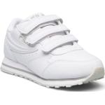 Vita Sneakers med kardborreknäppning från Fila Orbit i storlek 28 med Kardborreknäppning för Barn 