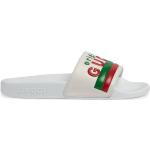 Vita Flip-flops från Gucci i storlek 32 med Slip-on med öppen tå i Läder 