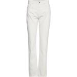 Original Slit Jeans Bottoms Jeans Straight-regular White Gina Tricot