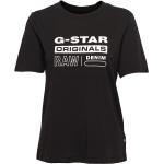 Svarta Kortärmade Kortärmade T-shirts från G-Star Raw i Storlek XXS 