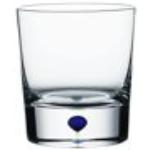 Blåa Whiskyglas från Orrefors Intermezzo i Porslin 
