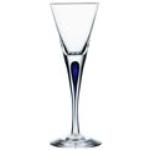 Orrefors - Intermezzo Blue Snaps 6 Cl - Transparent, Blå - Transparent,Blå - Snapsglas Och Shotglas