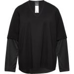 Ortisei Tops Sweat-shirts & Hoodies Sweat-shirts Black Persona By Marina Rinaldi