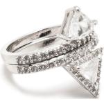 Silverringar från Swarovski i 50 i Kristall för Damer 