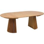 Runda bord förlängningsbara med diameter 75cm i Ek 