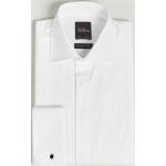 Vita Slim fit skjortor från Oscar Jacobson i Bomull för Herrar 