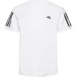 Vita Kortärmade Kortärmade T-shirts från adidas Own The Run i Storlek XS 