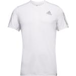 Vita Kortärmade Kortärmade T-shirts från adidas Own The Run i Storlek XXL 