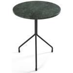 Ox Denmarq - Allforone Table Or Stool Medium - Green Marble - Grön - Grön - Sidobord - Metall/sten