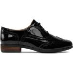Svarta Oxford-skor från Clarks i storlek 36 för Damer 