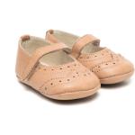 Oxford-skor från PèPè i storlek 18 med Kardborreknäppning med rundad tå i Läder för Flickor 