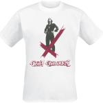 Ozzy Osbourne T-shirt - Crosses Logo - S XL - för Herr - vit