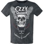 Ozzy Osbourne T-shirt - White Logo - S XXL - för Herr - skiffer