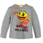 Gråa Pac-Man Långärmade T-shirts för barn i Storlek 98 