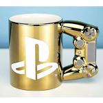 Paladone Mugg Tasse Playstation Controller (gold)