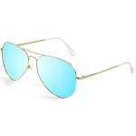 Paloalto Chelsea Sunglasses Blå,Guld Revo Blue Sky Flat / CAT3 Man