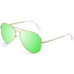 Paloalto Chelsea Sunglasses Grönt,Guld Revo Green Flat / CAT3 Man