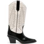 Vita Cowboy-boots från Paris Texas på rea i Kalvskinn för Damer 