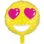 Folieballong Emoji Love - PartyDeco