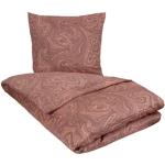 Påslakan dubbeltäcke - 200x200 cm - 100% mjuk bomullsatin - Marble lavendel - By Night - Mönstrad sängset