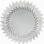 Runda speglar från Skånska Möbelhuset med ram med diameter 100cm 