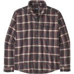 Patagonia Mens L/S LW Fjord Flannel Shirt (Svart (MAJOR: INK BLACK) Small)