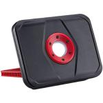 Paulmann 94287 Utomhus LED laddningsbar lampa Arbetsbelysning vinklad inkl. 1x5 W mobilt ljus svart, röd laddningsbar lampa plast sladdlös 6500 K