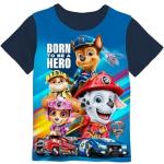 Blåa Paw Patrol T-shirts för barn på rea i Bomull 