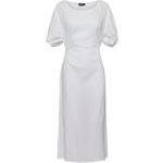 Knälånga Vita Cut out klänningar från Pieces i Storlek M för Damer 
