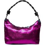 Rosa Handväskor med glitter från Pieces 