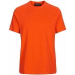 Orange Tränings t-shirts från Peak Performance i Storlek S för Herrar 