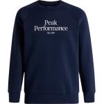 Blåa Sweatshirts från Peak Performance på rea i Storlek S för Herrar 