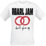 Pearl Jam T-shirt - Don't Give Up - S XXL - för Herr - vit