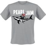 Pearl Jam T-shirt - Shark Cowboy - S XXL - för Herr - grå