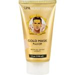 Guldiga Peel-off masker med Guldflingor 150 ml för Damer 