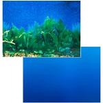 Blåa Akvariebakgrunder i Plast 