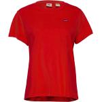 Röda Kortärmade Kortärmade T-shirts från LEVI'S i Storlek XS för Damer 