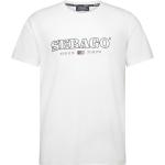 Vita Kortärmade Kortärmade T-shirts från Sebago i Storlek S 