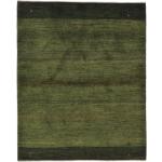 Rustika Mörkgröna Gabbeh mattor från CarpetVista på rea 