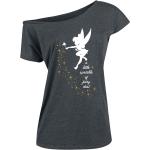 Gråa Peter Pan Peter T-shirts i Storlek L i Polyester för Damer 