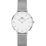 Petite 32 Sterling S White Accessories Watches Analog Watches Silver Daniel Wellington