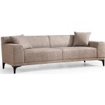Petra 3-sits soffa - Brun