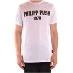 Rosa T-shirts från Philipp Plein på rea för Herrar 