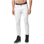 Vita Slim fit jeans från Philipp Plein för Herrar 