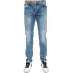 Blåa Slim fit jeans från Philipp Plein för Herrar 