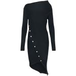 Knälånga Svarta Stickade klänningar från Philosophy di Lorenzo Serafini på rea med Båtringning för Damer 